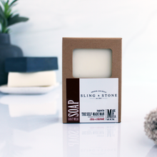 Load image into Gallery viewer, Twisted Tomboy FOR MEN | Handcrafted 'Manly' Soap Bars 'The Outdoorsman' (Caribbean Teakwood)