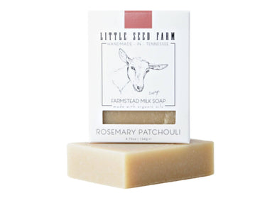 Little Seed Farm - Rosemary Patchouli Soap Bar