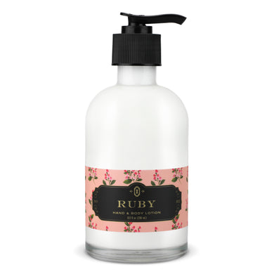 Rouge & Rye - Ruby Lotion • Raspberry, Rose and Peach