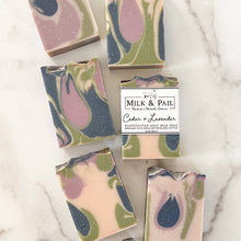 Load image into Gallery viewer, Milk &amp; Pail - Cedar and Lavender Goat Milk Soap Bar