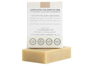 Little Seed Farm - Oat Bar Soap - Organic & Nourishing