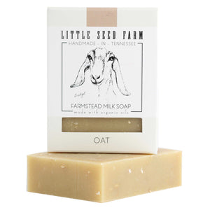 Little Seed Farm - Oat Bar Soap - Organic & Nourishing