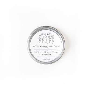 Whispering Willow Hand & Cuticle Salve - Lavender