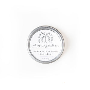 Whispering Willow Hand & Cuticle Salve - Lavender