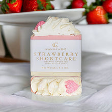 Load image into Gallery viewer, Gracie &amp; Co. 1942 - Strawberry Shortcake Shea Butter Soap bar