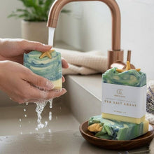 Load image into Gallery viewer, Gracie &amp; Co 1942 - Sea Salt Agave – Ocean-Fresh Luxury Soap