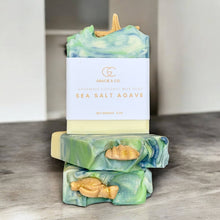 Load image into Gallery viewer, Gracie &amp; Co 1942 - Sea Salt Agave – Ocean-Fresh Luxury Soap
