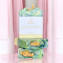 Load image into Gallery viewer, Gracie &amp; Co 1942 - Sea Salt Agave – Ocean-Fresh Luxury Soap