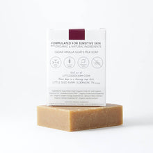 Load image into Gallery viewer, Little Seed Farm - Cedar Vanilla Bar Soap - Warm &amp; Woodsy