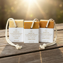 Load image into Gallery viewer, Gracie &amp; Co 1942 - Orange Patchouli &amp; Sea Moss Soap Bar