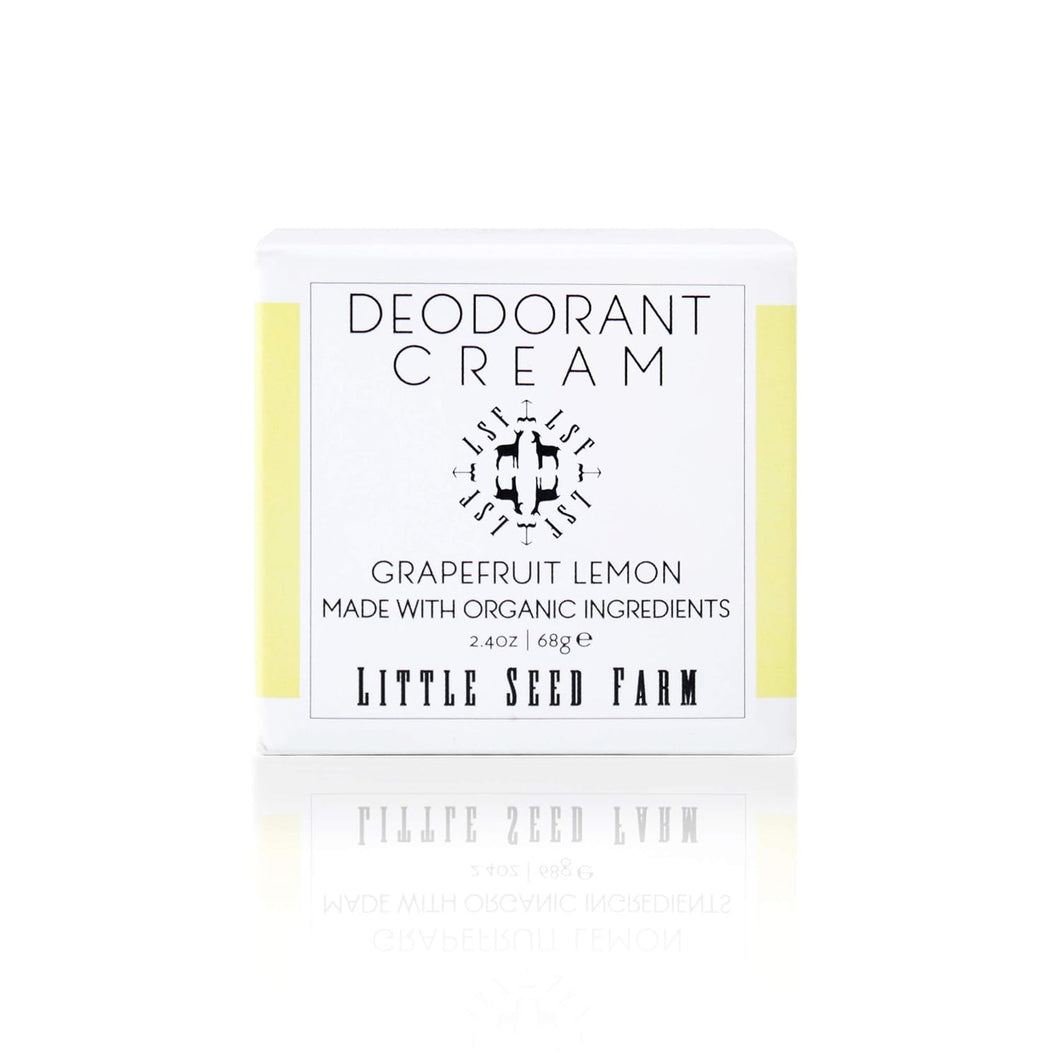 Little Seed Farm Grapefruit Lemon Deodorant Cream