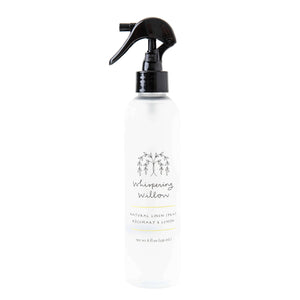 Whispering Willow Rosemary & Lemon Linen Spray - 8oz plastic