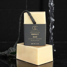 Load image into Gallery viewer, Gracie &amp; Co 1942 - MEN'S COLLECTION Tobacco Caramel Premium  Coconut Milk Soap