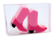 Load image into Gallery viewer, Primal Elements Glycerin Soap | Pink Boots: 5.8-oz Bar