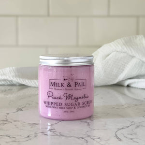 Milk & Pail - Peach Magnolia Whipped Sugar Scrub