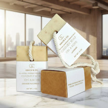 Load image into Gallery viewer, Gracie &amp; Co 1942 - Orange Patchouli &amp; Sea Moss Soap Bar